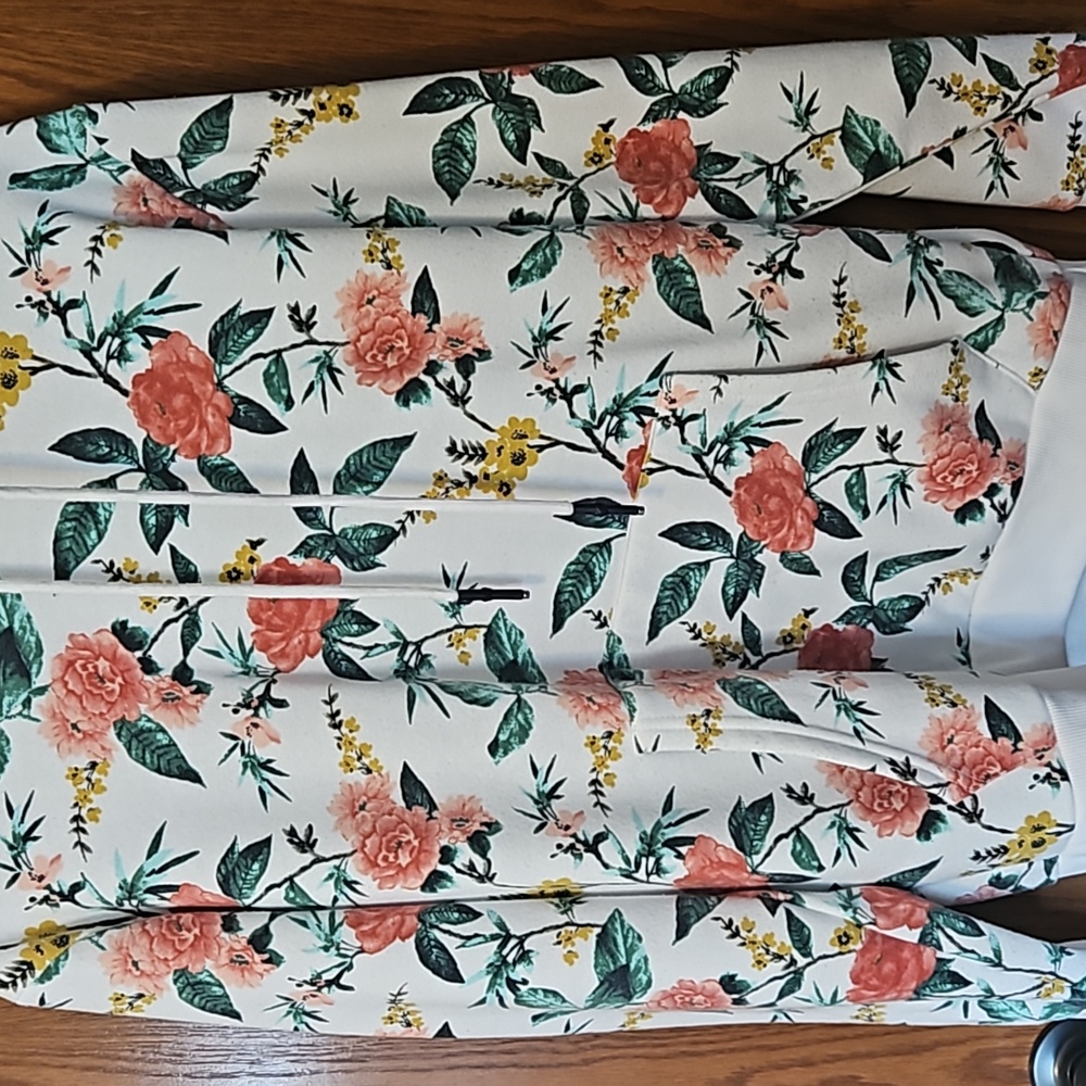 Floral hoodie